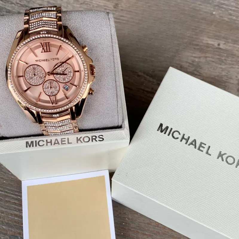 Michael Kors Whitney Rose Gold-Tone Ladies Watch- MK6730